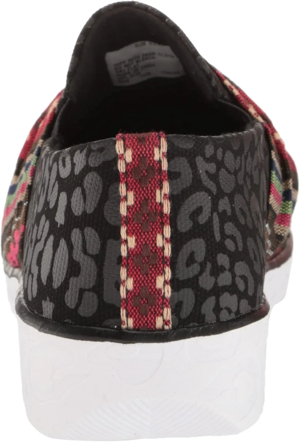 MUK LUKS Women's Boardwalk Steppingout-Black Leopard Loafer