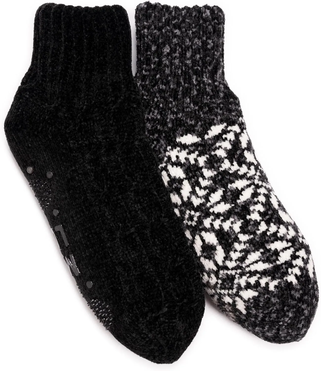 MUK LUKS Women's Chenille Cabin Socks (2 Pair Pack)