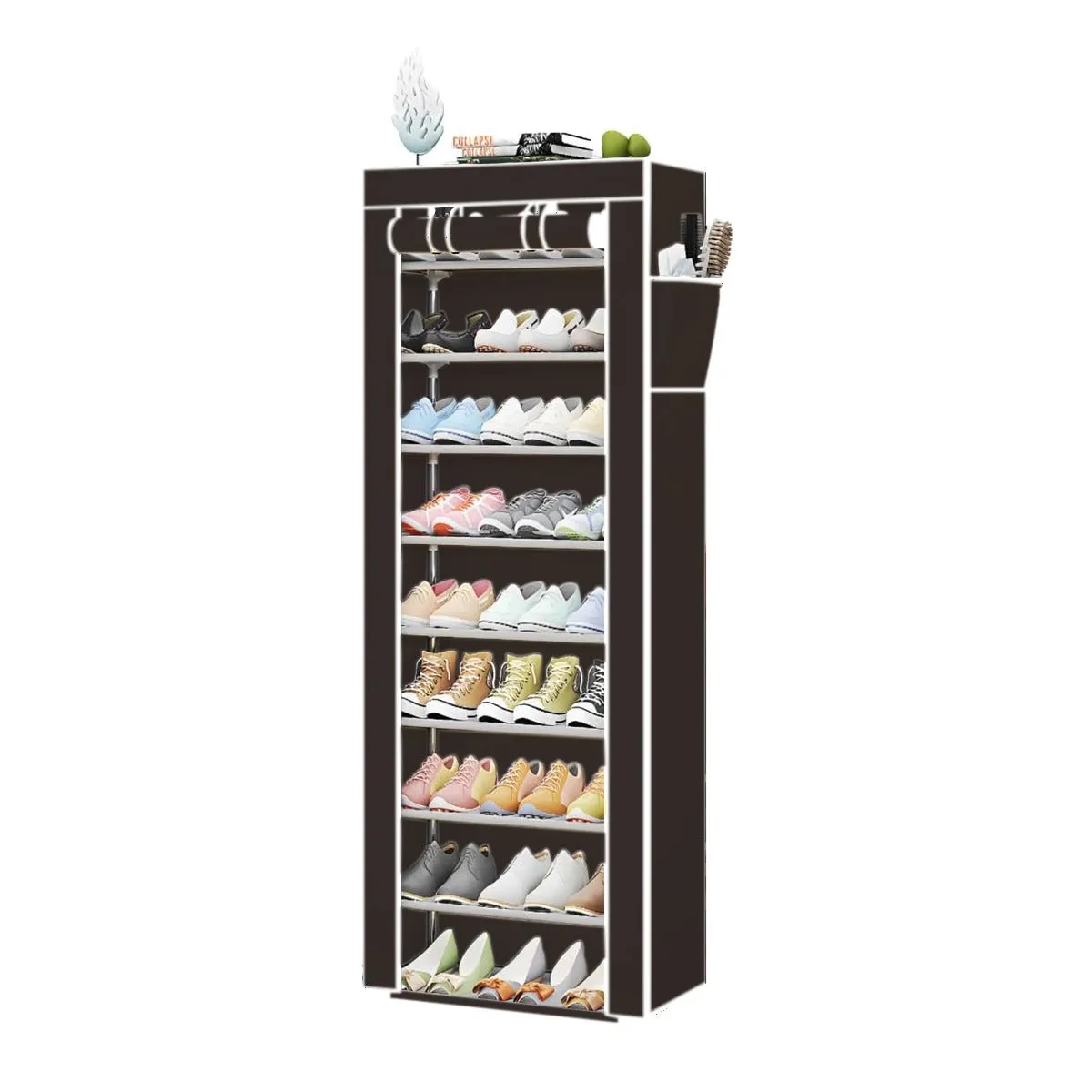 Multi-Layer Minimalist Multi-function Shoe Rack, Shoe Storage Organizer Shelf