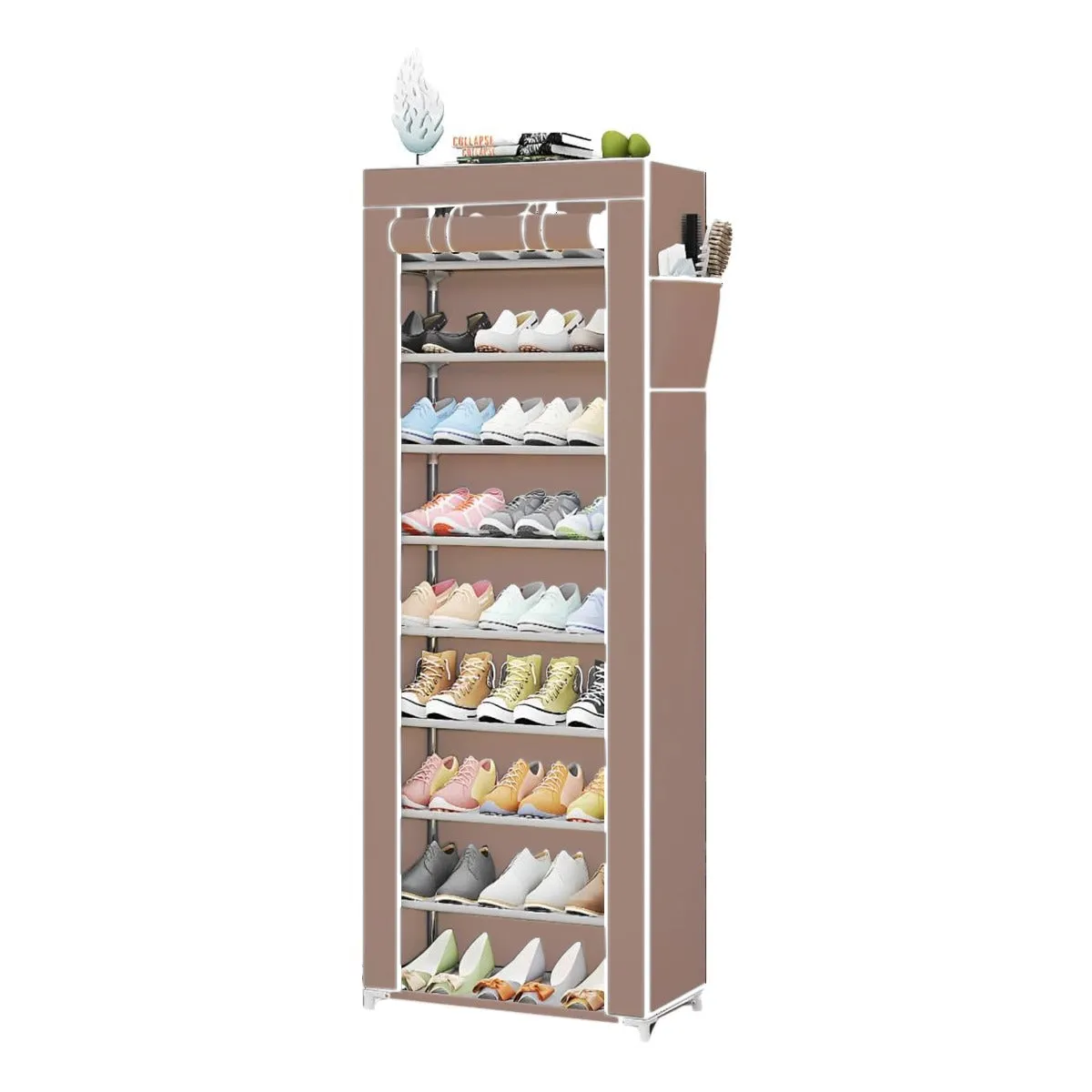 Multi-Layer Minimalist Multi-function Shoe Rack, Shoe Storage Organizer Shelf