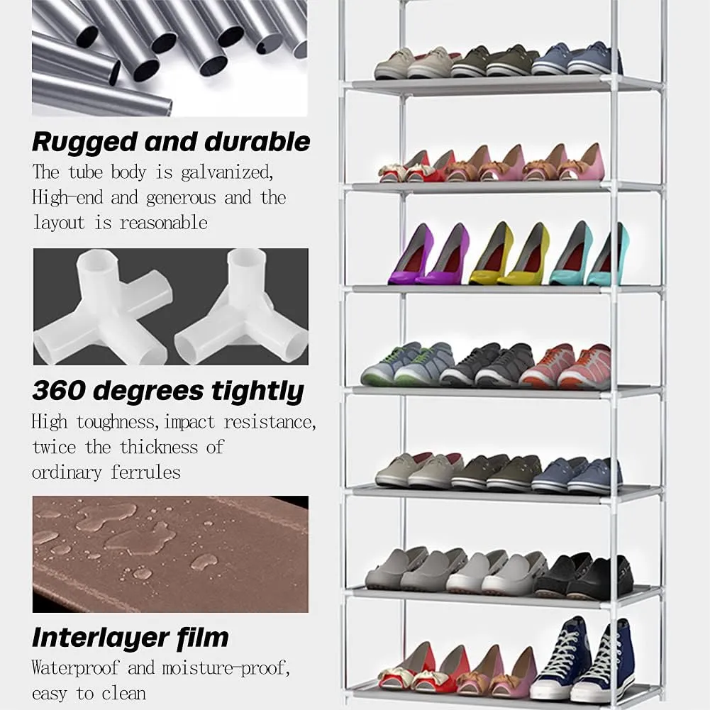 Multi-Layer Minimalist Multi-function Shoe Rack, Shoe Storage Organizer Shelf