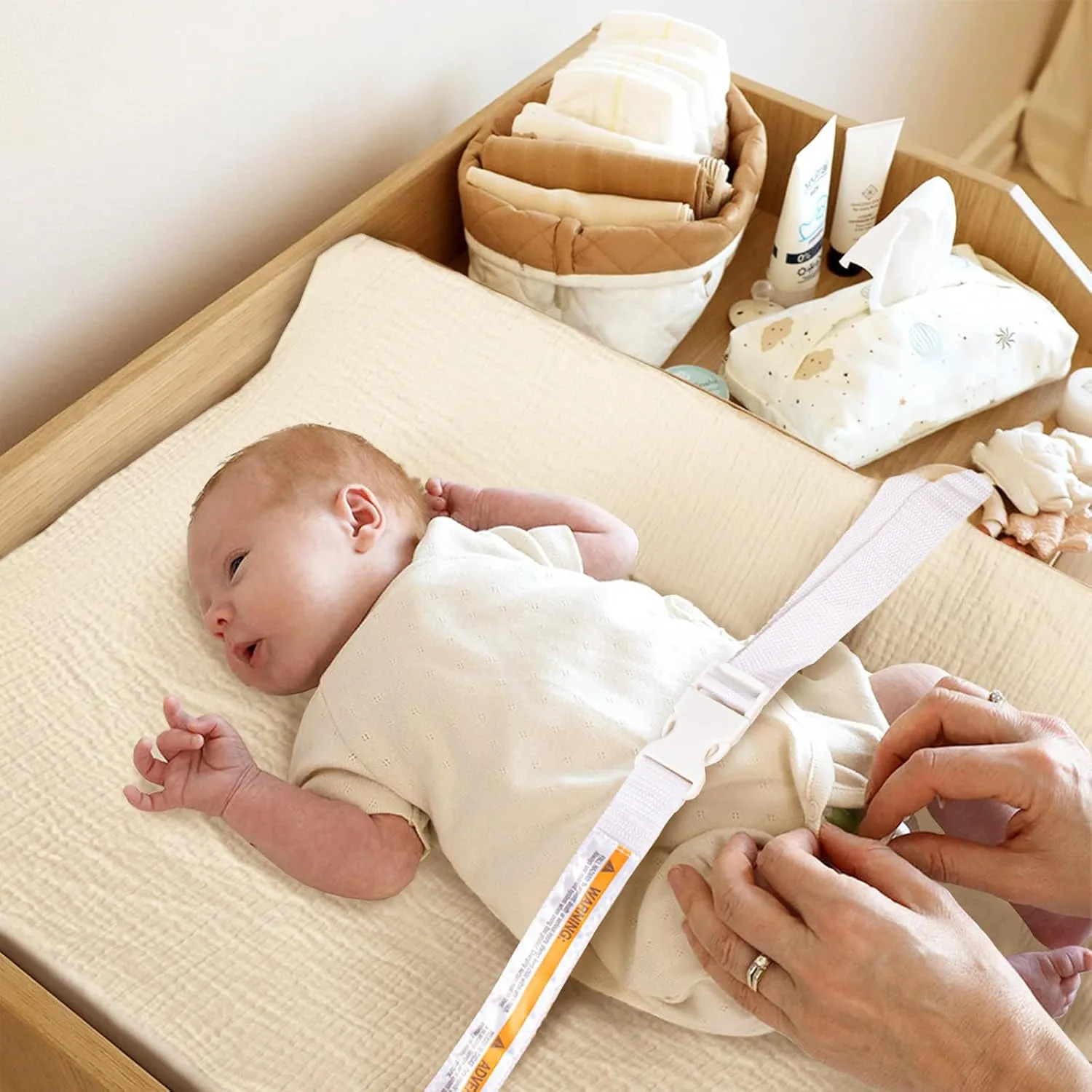 Muslin Changing Pad Cover for Boys Girls 100% Cotton Fitted Baby Diaper Changing Table 3 Pack Soft and Breathable for Standard Changing Table Topper 32"x16"
