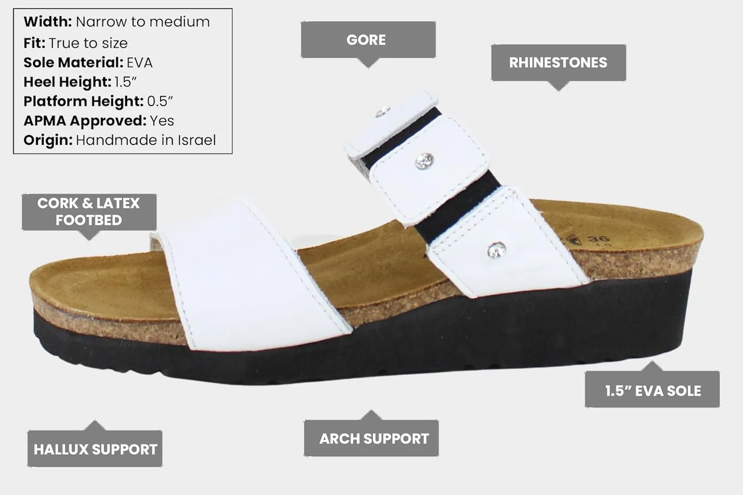 NAOT Footwear Women's Ashley Sandal