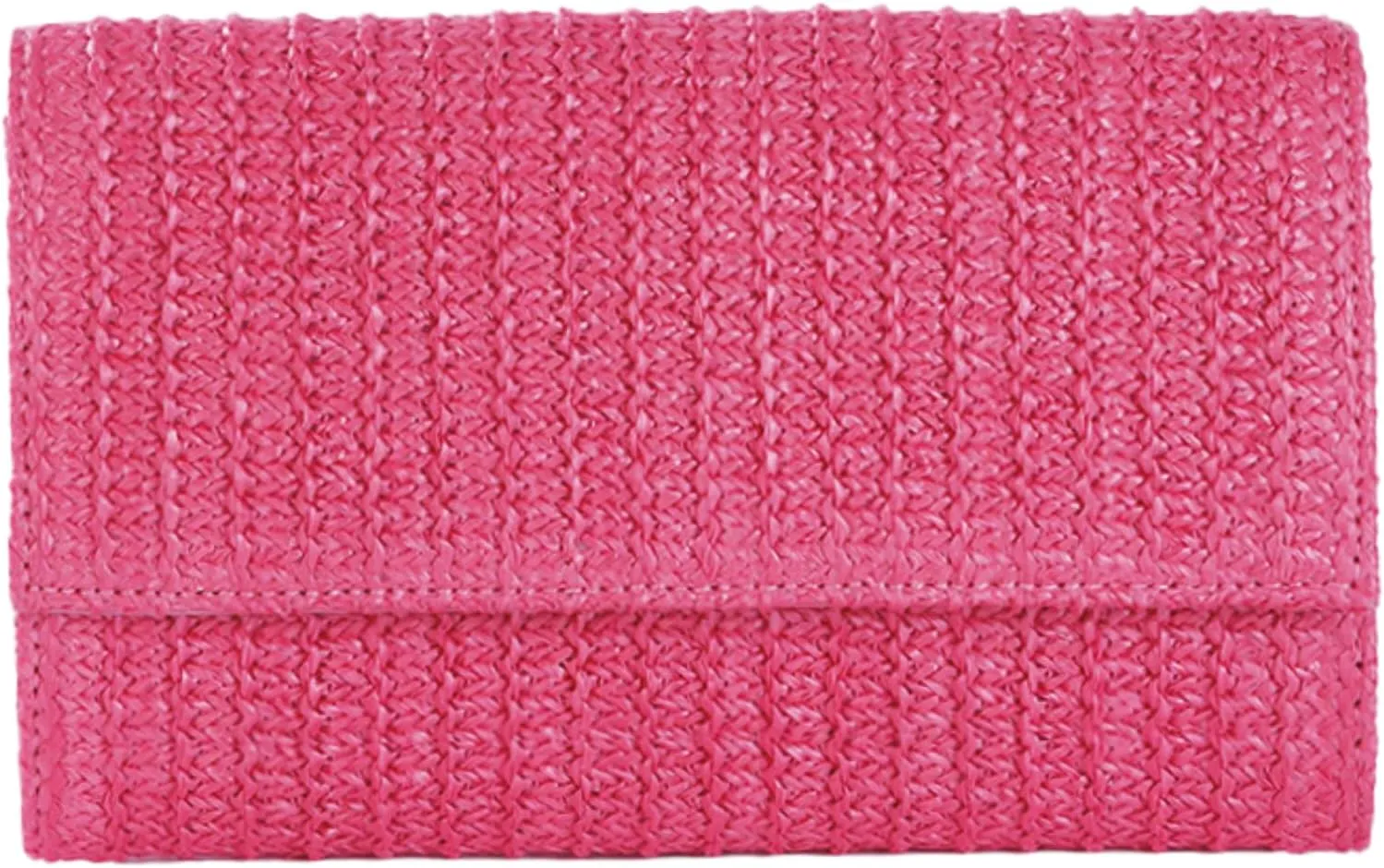 Natural Straw Flat Clutch Women 2025 Boho Purse Top Handle Crossbody Handbag Stylish Woven Envelope Wallet Evening
