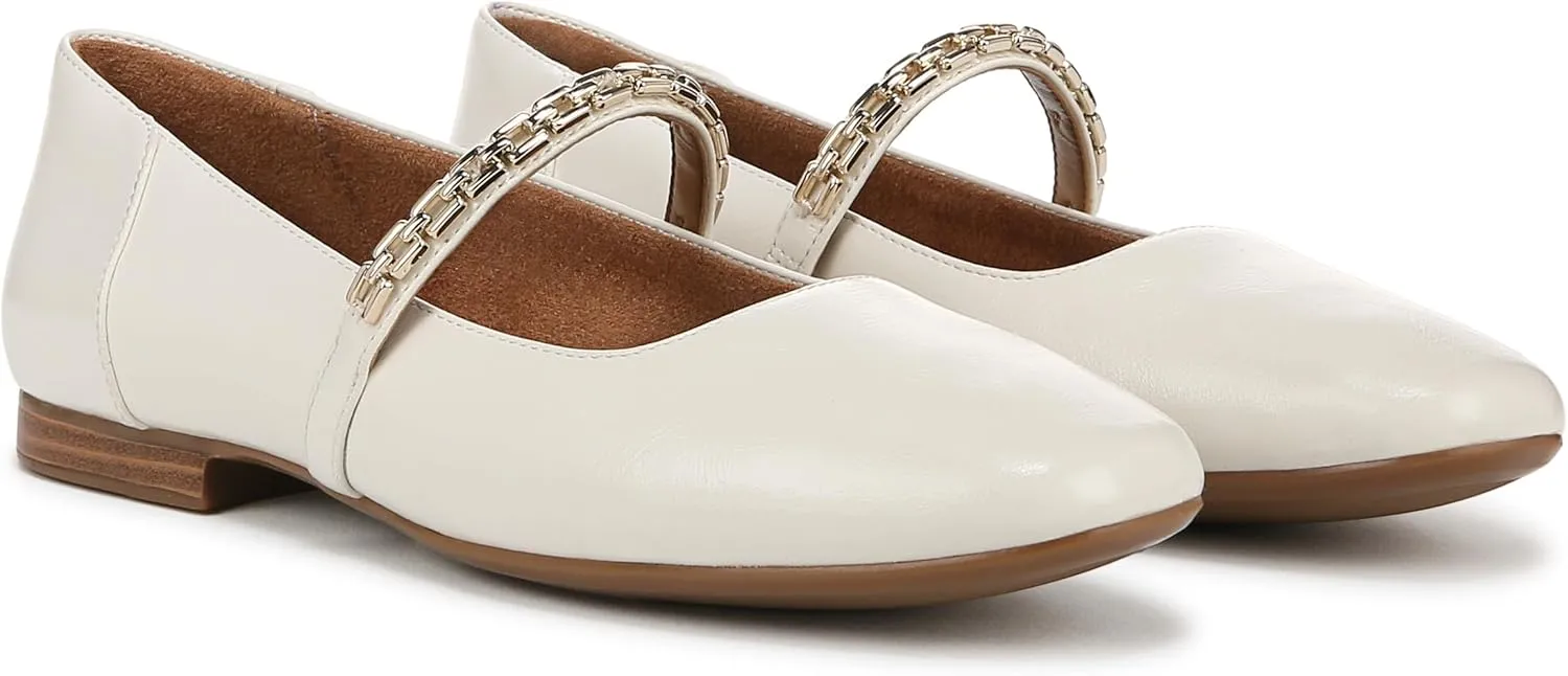 Naturalizer Women's Kelly-Chain Mary Jane Flat