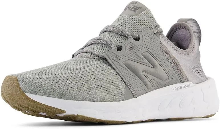 New Balance Men's Fresh Foam X Cruz V3 Running Shoe, Shadow Grey/Raincloud/White, 10