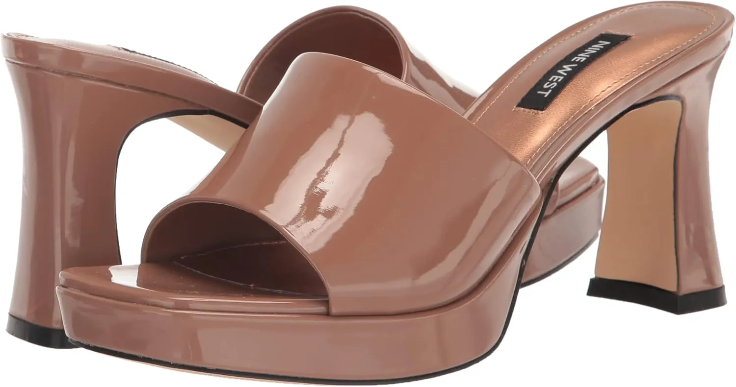 Nine West Women's Beez Heeled Open Toe Sandal