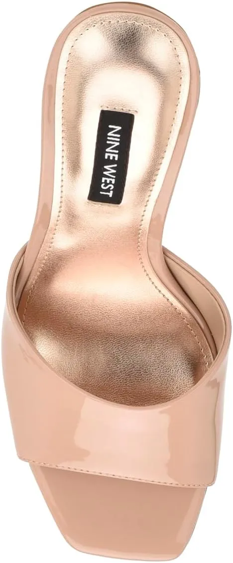 Nine West Women's Excit Heeled Slide Sandal