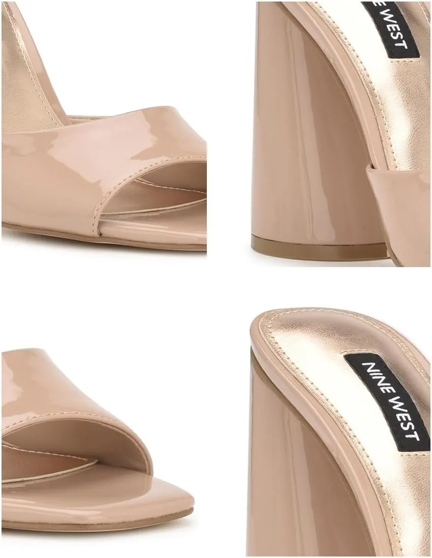 Nine West Women's Excit Heeled Slide Sandal