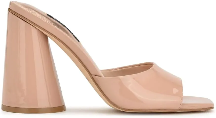 Nine West Women's Excit Heeled Slide Sandal