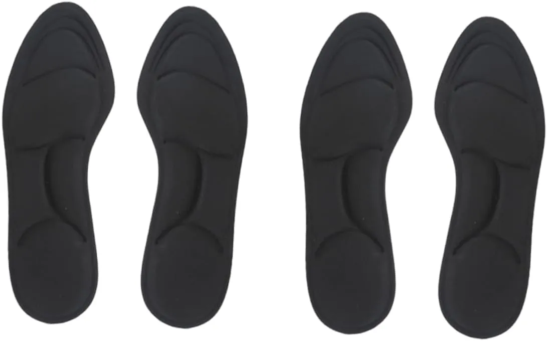 NOLITOY Sets Relaxation Absorption Breathable Insoles Comfortable Massage Insert Pad for Women for Stability Cushioning Pairs