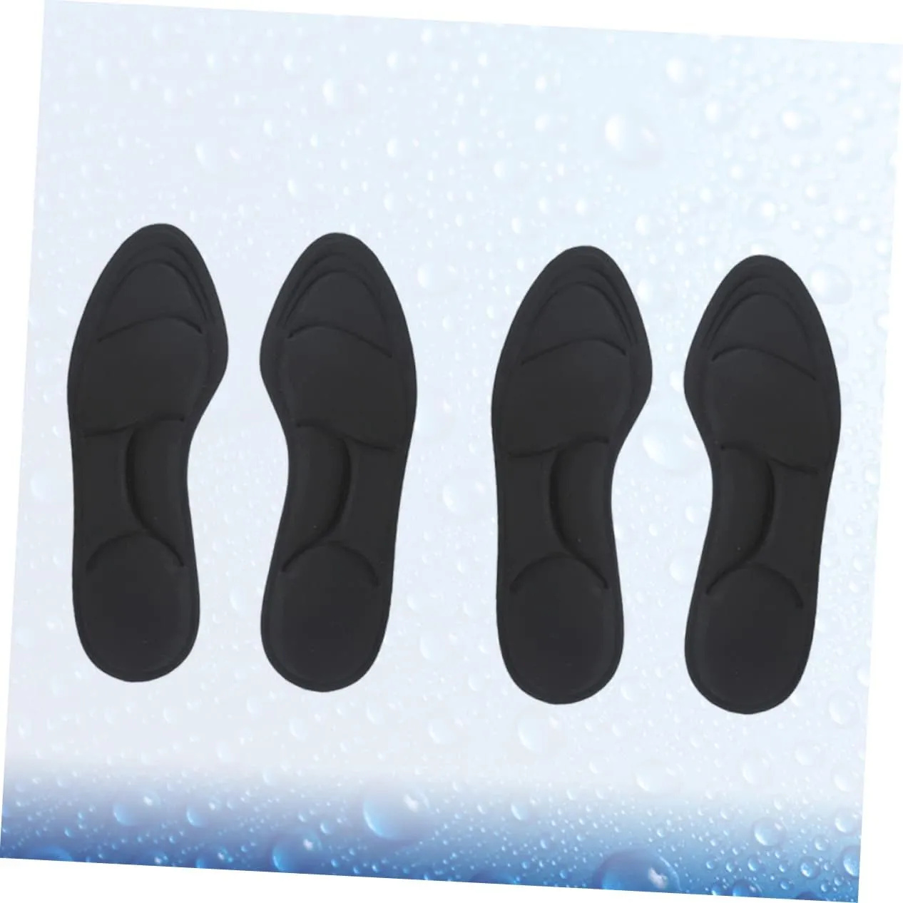 NOLITOY Sets Relaxation Absorption Breathable Insoles Comfortable Massage Insert Pad for Women for Stability Cushioning Pairs