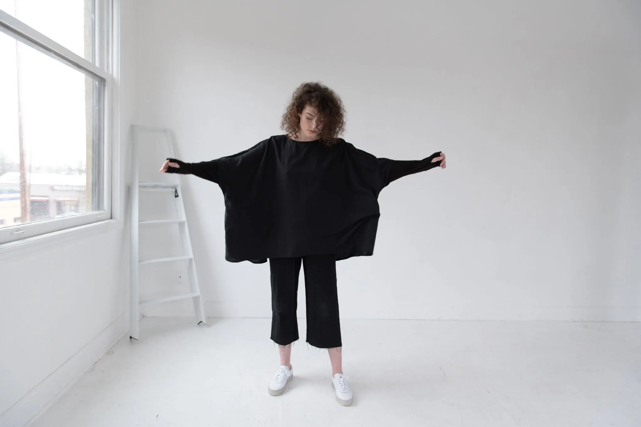 Nu You Cozy Black Top