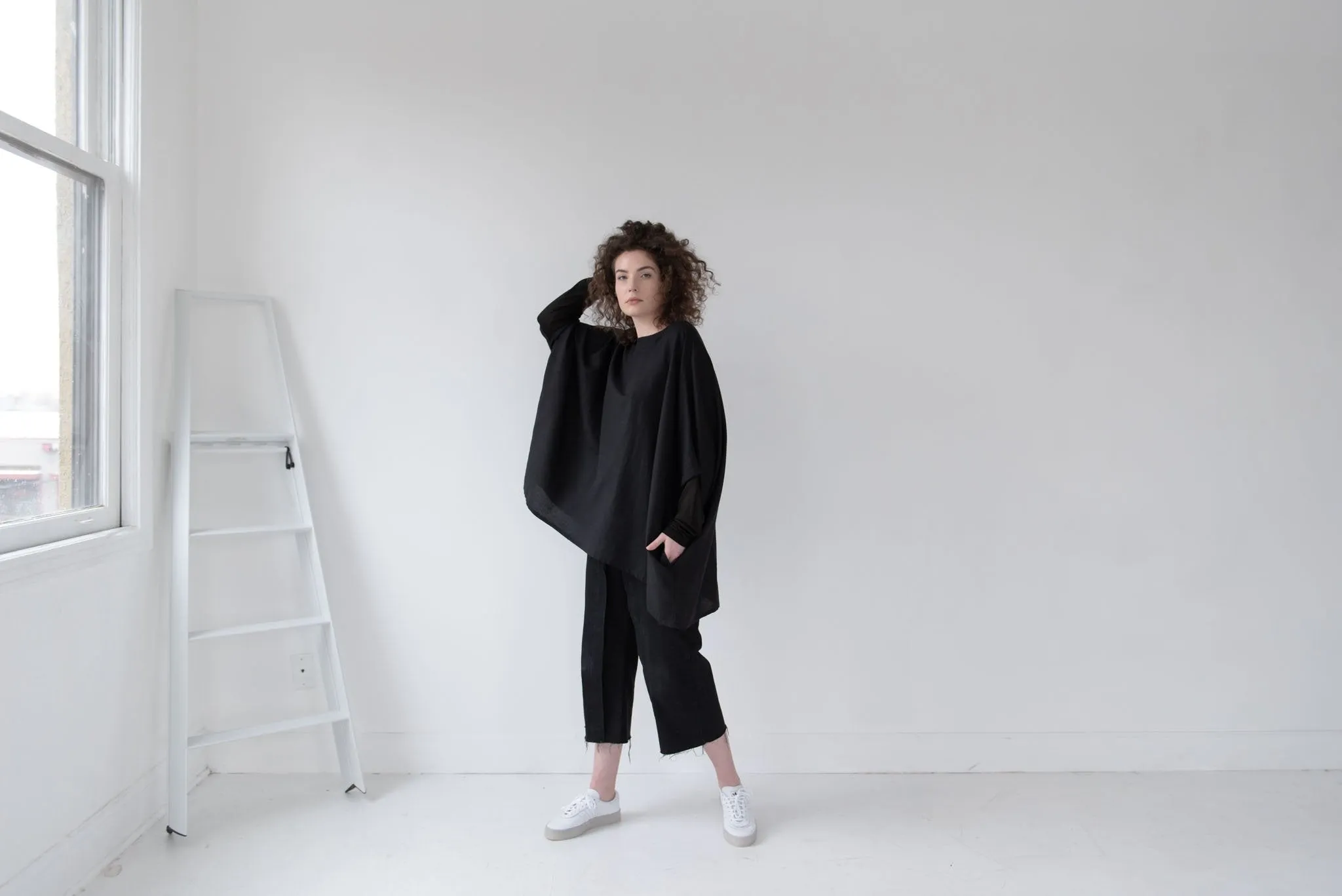 Nu You Cozy Black Top