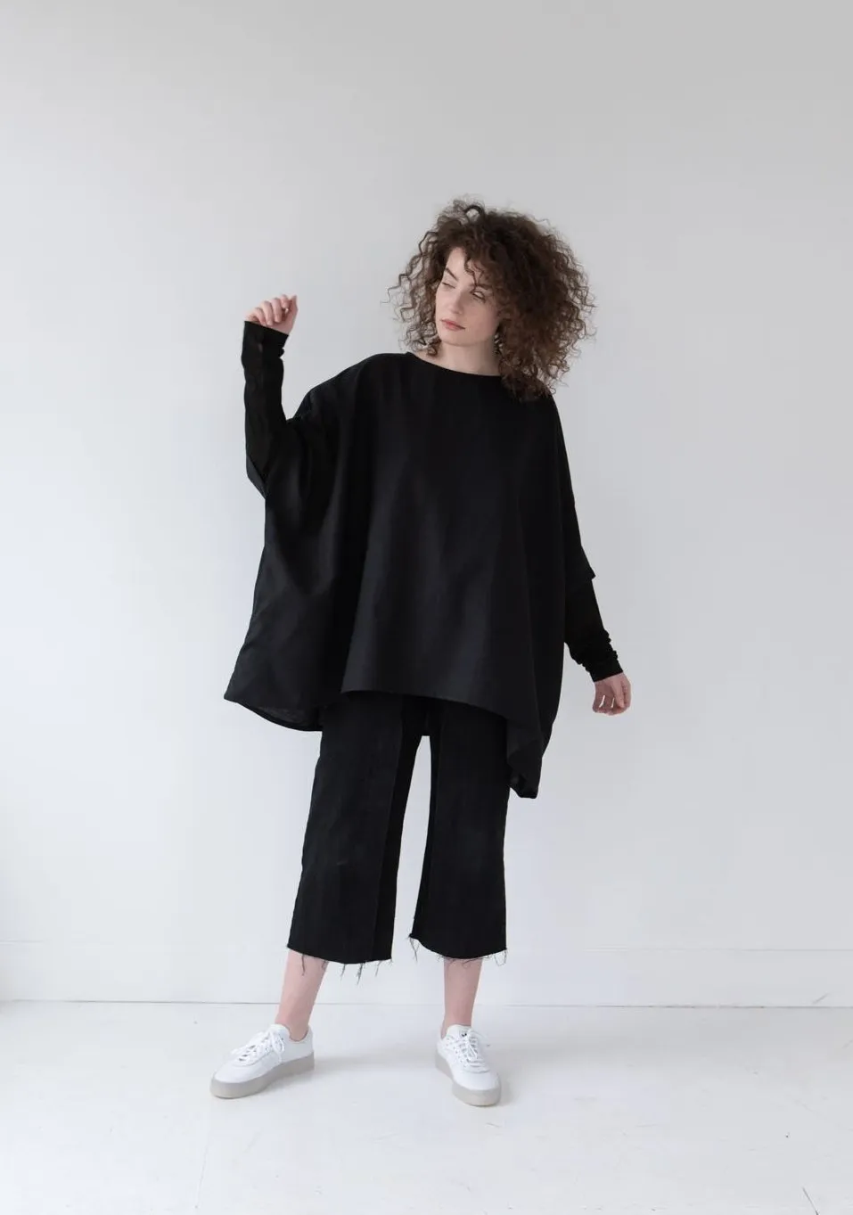 Nu You Cozy Black Top