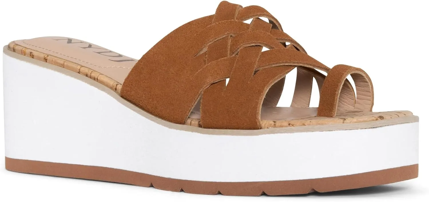 NYDJ Women's Reesie Wedge Sandal