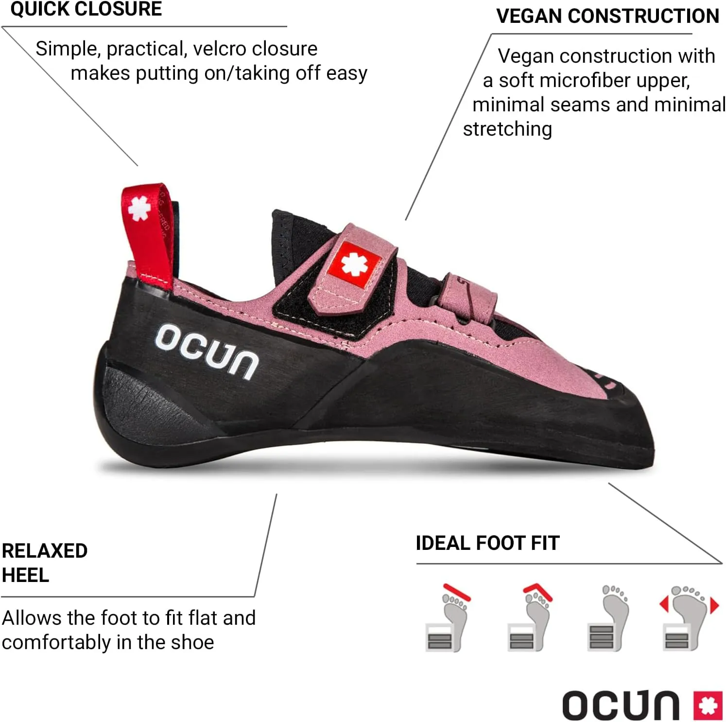 Ocun Striker QC Bouldering Shoe I Rock Climbing Shoe