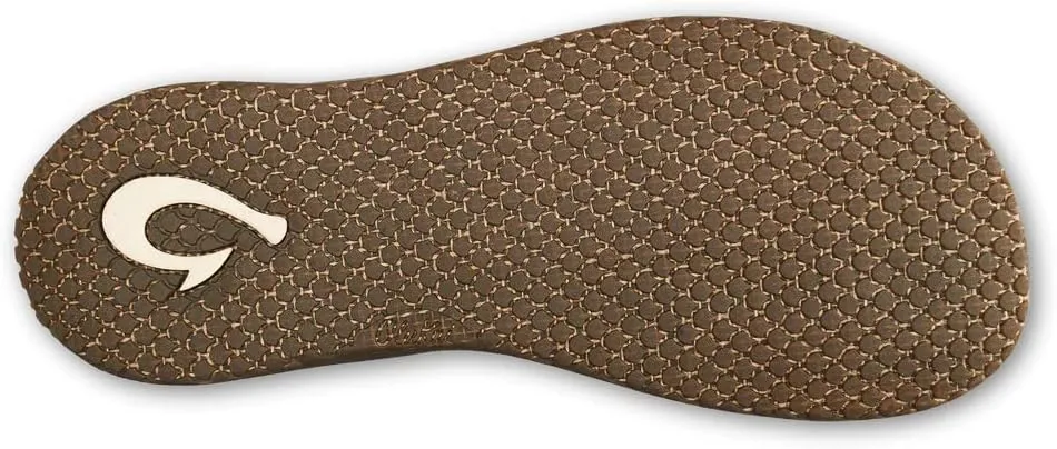 OLUKAI Paniolo Women's Premium Leather Sandals, Versatile & Unique Flip-Flop Slides, All-Day Comfort & Style