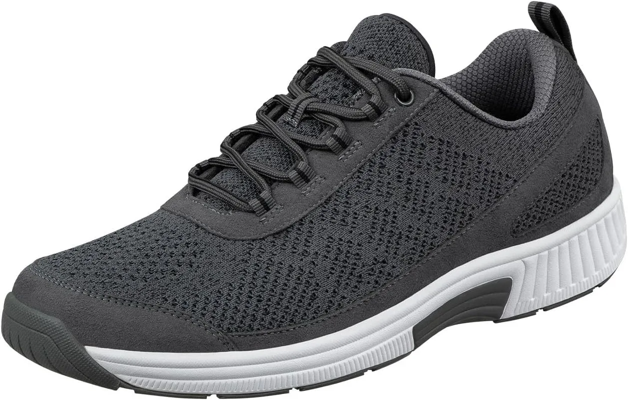 Orthofeet Men's Orthopedic Knit Lava Sneakers