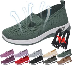 Orthowalkway Womens Shoes, Orthowalkway, Orthowalk, Flat Sandals, Women-Adults, Casual, Black, Size 6