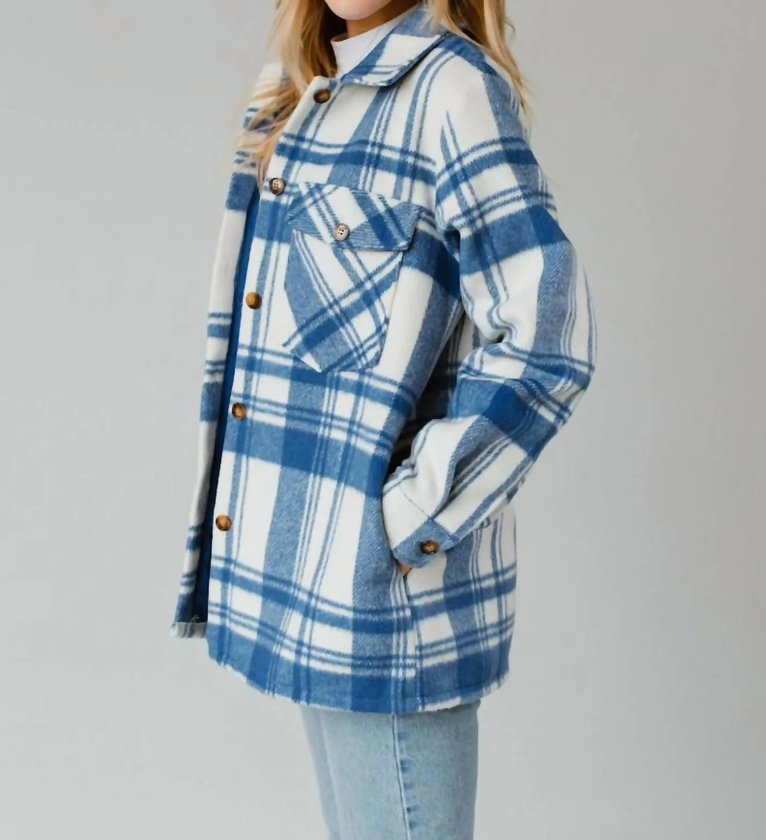 Panache - Cozy Check Jacket