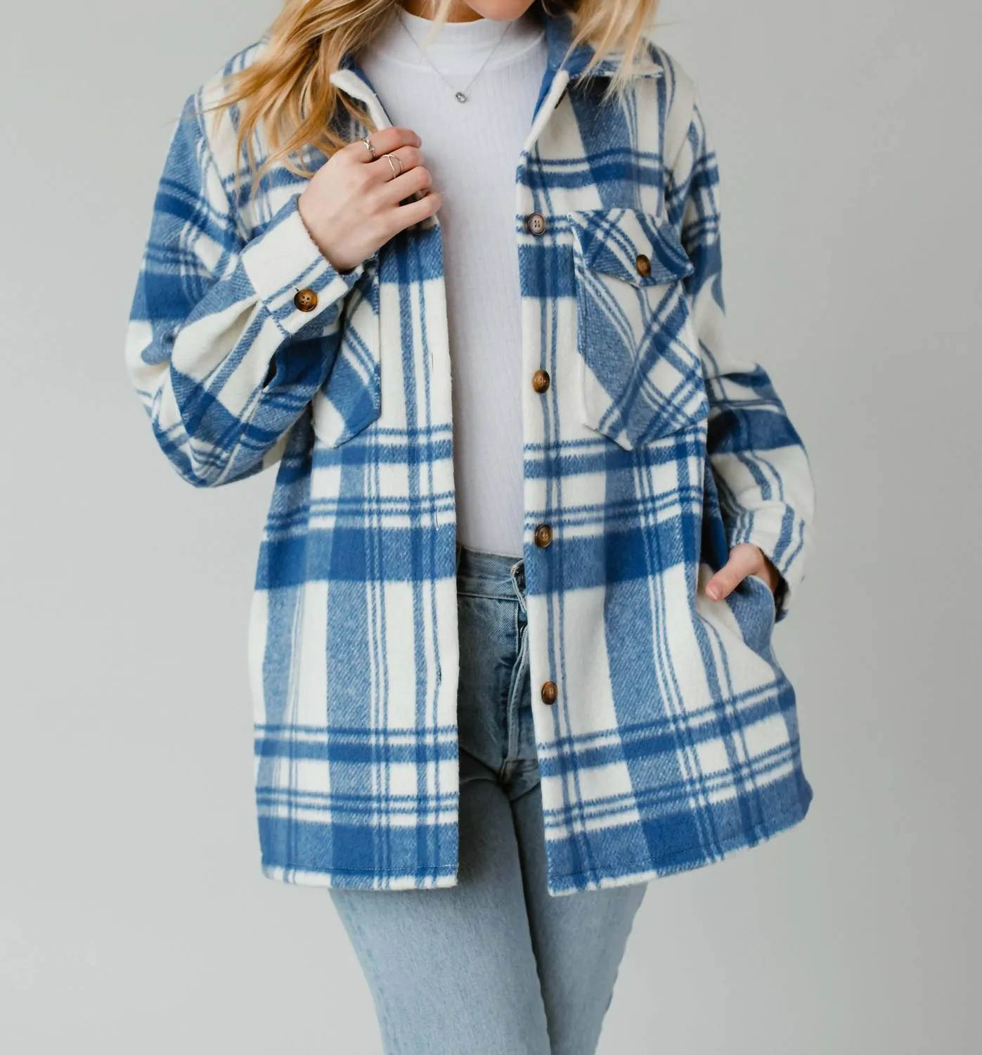 Panache - Cozy Check Jacket
