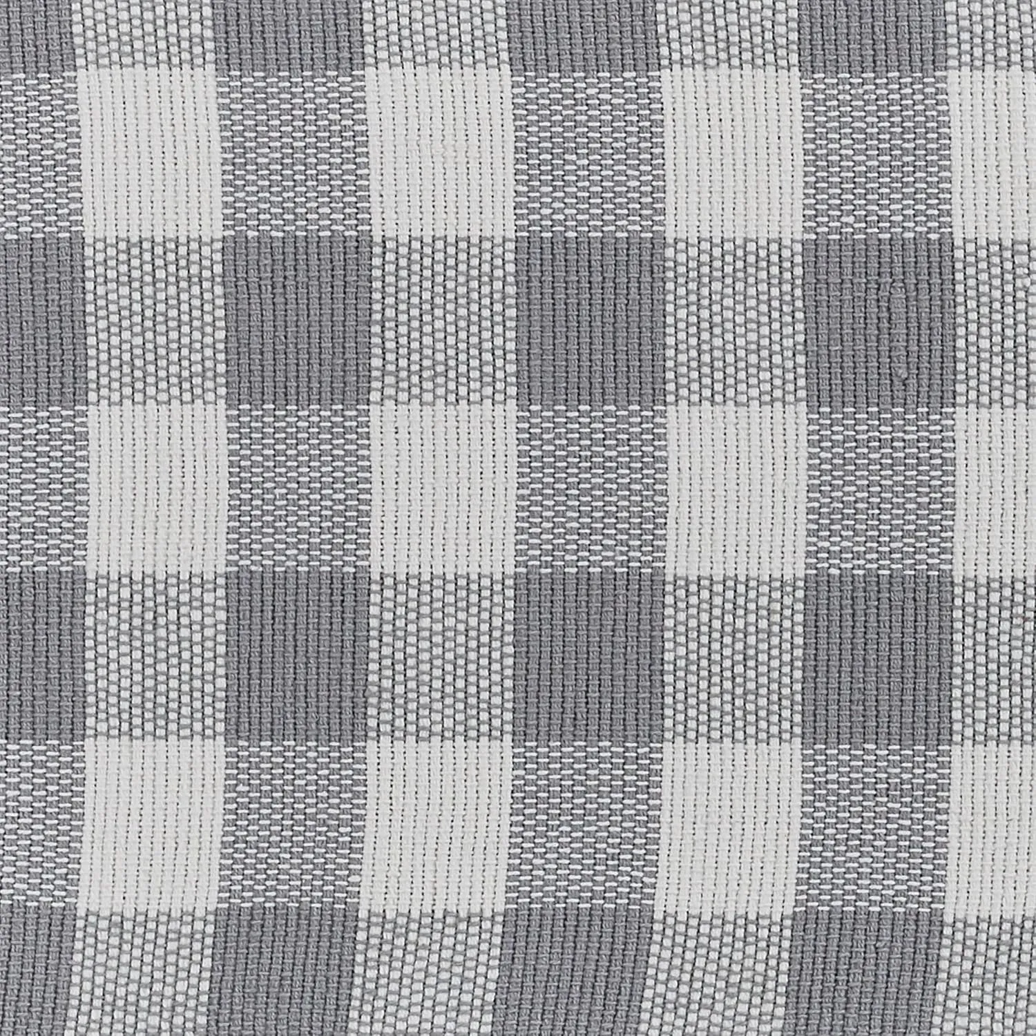 Park Designs Buffalo Check Dove Table Runner Yarn 13" X 54"