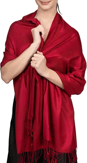 Pashmina Scarf for Women, Shawls and Wraps for Evening Dresses, Wedding, Bridesmaids, All Year Round Scarf for Formal or Casual Wear