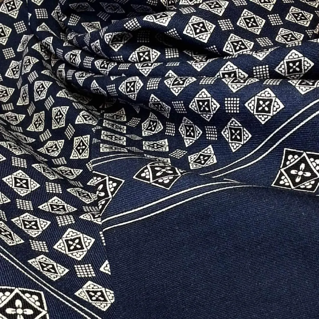 Pavlovo Posad Wool Scarf for Men 11x55'' (27x140 cm) 100% Wool Men’s Shawl