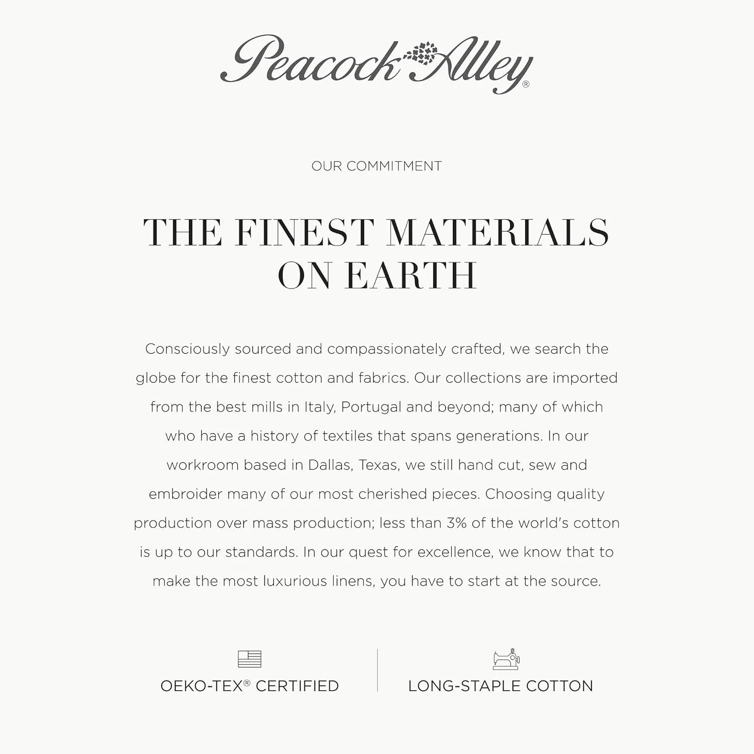 Peacock Alley Emily Sheet Sets - 100% Egyptian Cotton, 500 Thread Count Sateen Sheets for All Seasons - Dream at Home Collection - Queen, Tin