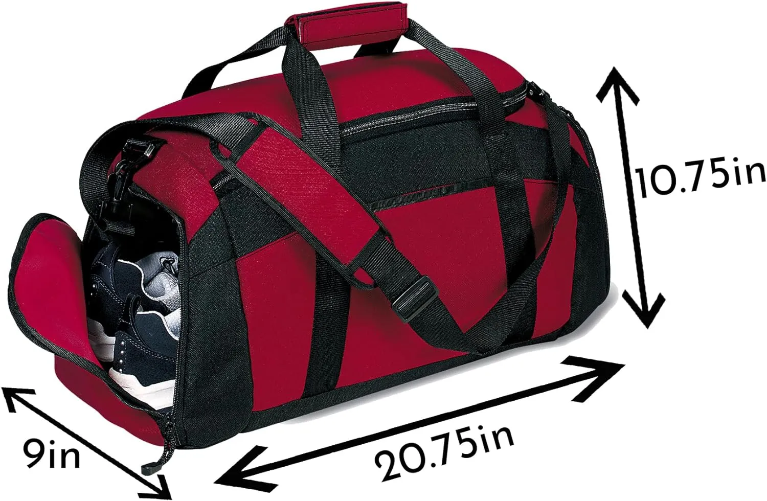 Personalized Basketball Duffel Bag - Essential Basketball Accessories, Girls Basketball Bag, Convenient Basketball Gear Carrier - Basketball Equipment, Black, BG970-SPORTS