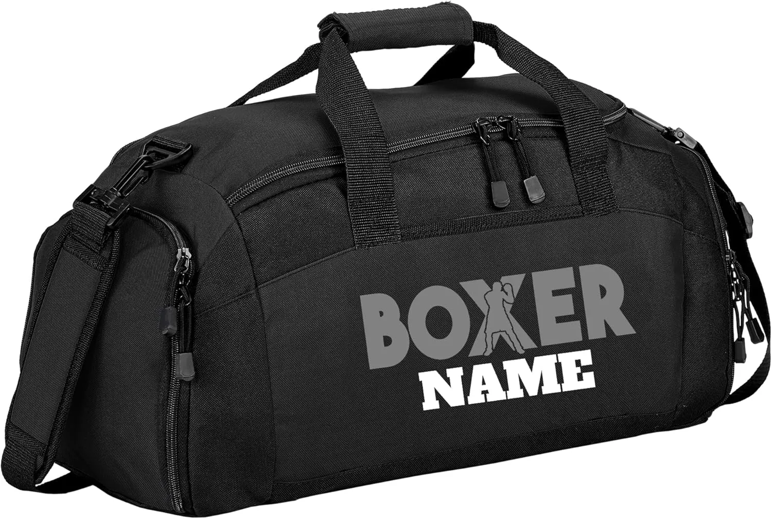 Personalized Boxing Bag, Martial Arts Sparring Gear for Kids, Boxing Gym Duffle Bag, Martial Arts Duffel Bag for Training and Travel