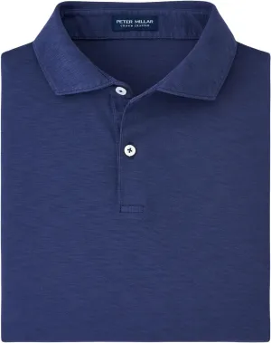 PETER MILLAR Men's Crown Crafted Journeyman Pima Cotton Polo Small S Navy