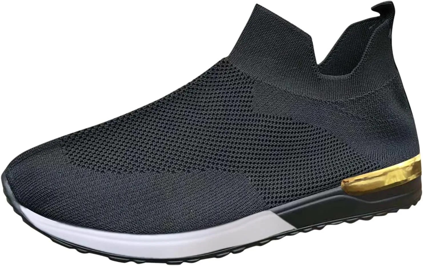 Plantar Fasciitis Shoes Women Non Slip Zapatos Ortopedicos para Mujer De Vestir All Black Platform Tennis Shoes for Women Platform Sneakers for Women Zapatos Negros para Embarazadas