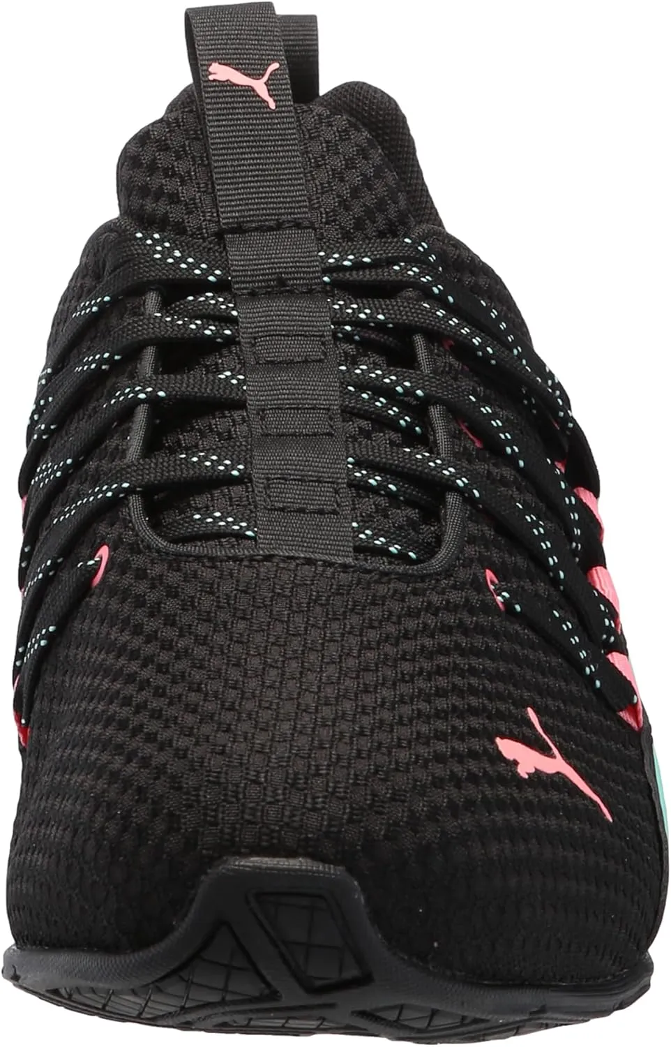 PUMA Women's Axelion Cross Training Shoes, Black-Rose Gold, 8