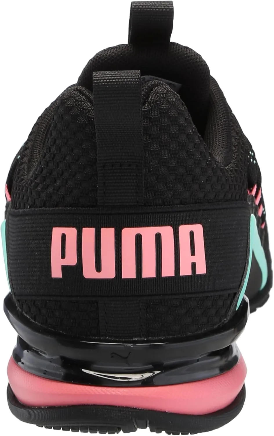 PUMA Women's Axelion Cross Training Shoes, Black-Rose Gold, 8