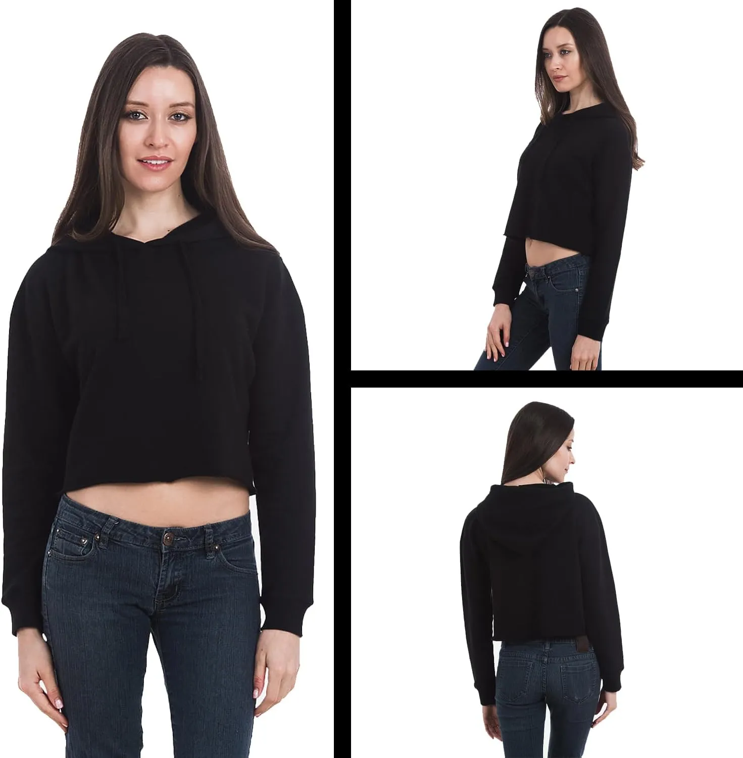 Push On Tush Push Cropped Fleece Hoodie, Soft & Cozy, Trendy Fit