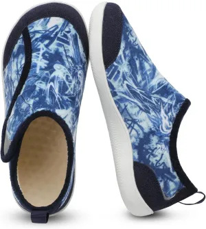 QFH Cozy Slippers for Women & Men - Wide, Diabetic, Barefoot Walking Shoes - Non-Slip, Soft Lining, Comfy House Shoes