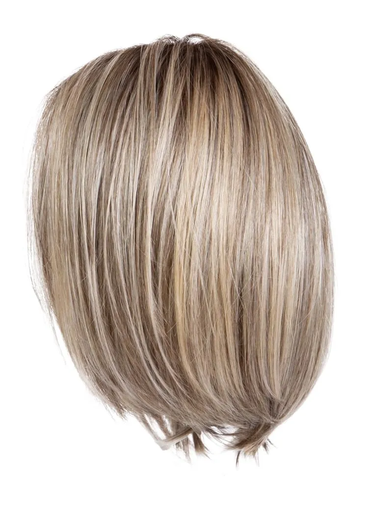 Raquel Welch Cruise Control Mid-Length Pageboy Bob Hand-Tied Wig by Hairuwear, Average Cap - RL119 Silver And Smoke
