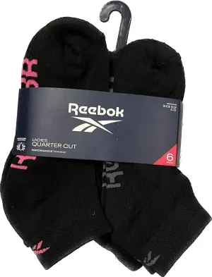 Reebok QUARTER CUT PERFORMANCE TRAINING WOMEN SOCKS - SHOE SIZE 4-10