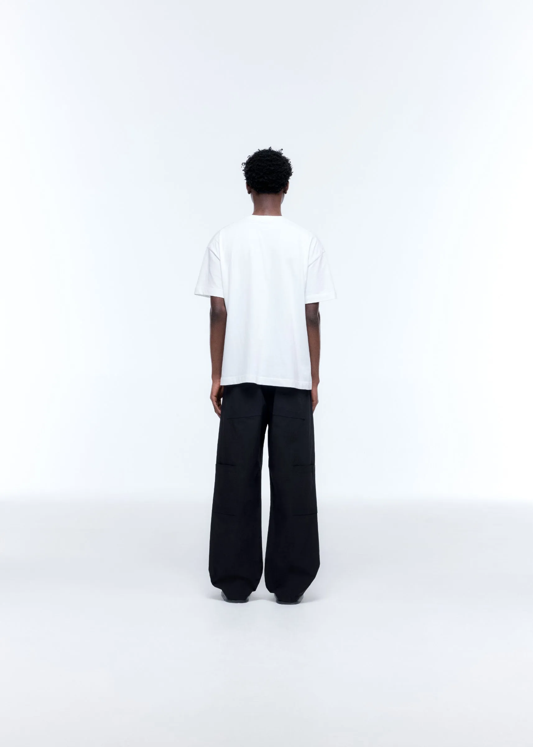 RELAXED COTTON CARGO TROUSER