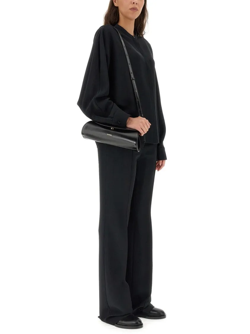 Relaxed-Fit Viscose Blend Shirt With Button Closure
