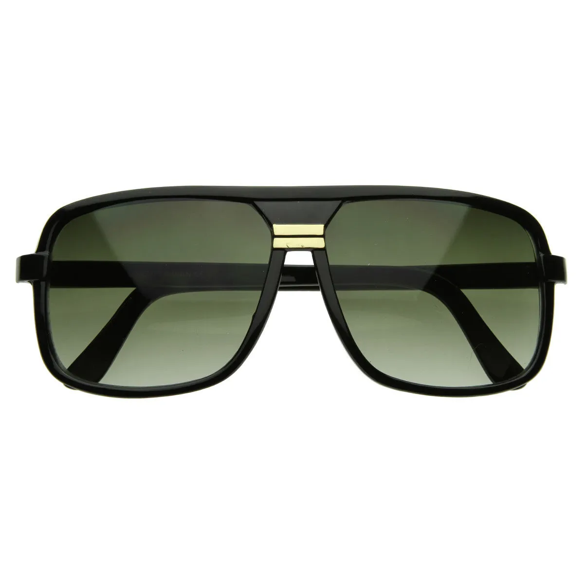 Retro Square Plastic Hip Hop Shades Sunglasses 2809
