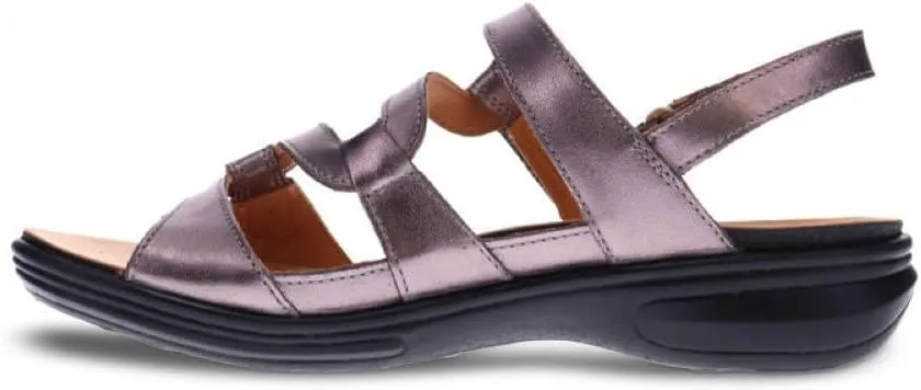Revere Emerald 3 Women’s Sandals - Premium Soft Leather, Adjustable Straps & Contoured Footbed - Orthotic Arch Support for Stylish Comfort & All-Day Wear
