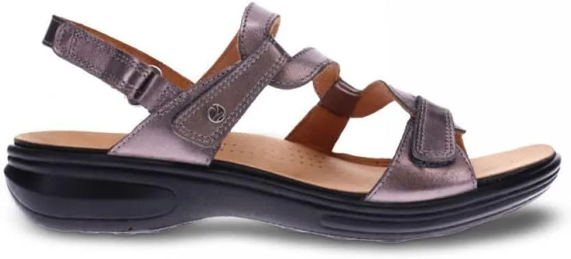 Revere Emerald 3 Women’s Sandals - Premium Soft Leather, Adjustable Straps & Contoured Footbed - Orthotic Arch Support for Stylish Comfort & All-Day Wear