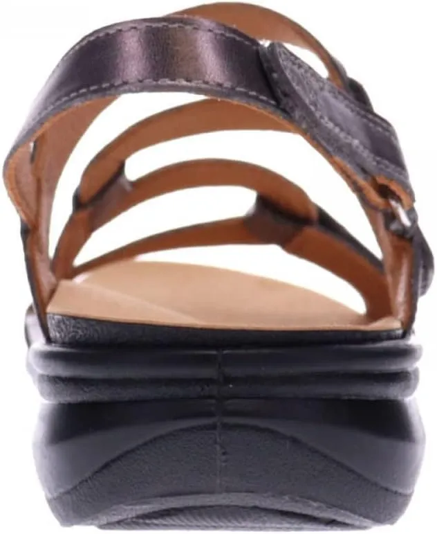 Revere Emerald 3 Women’s Sandals - Premium Soft Leather, Adjustable Straps & Contoured Footbed - Orthotic Arch Support for Stylish Comfort & All-Day Wear