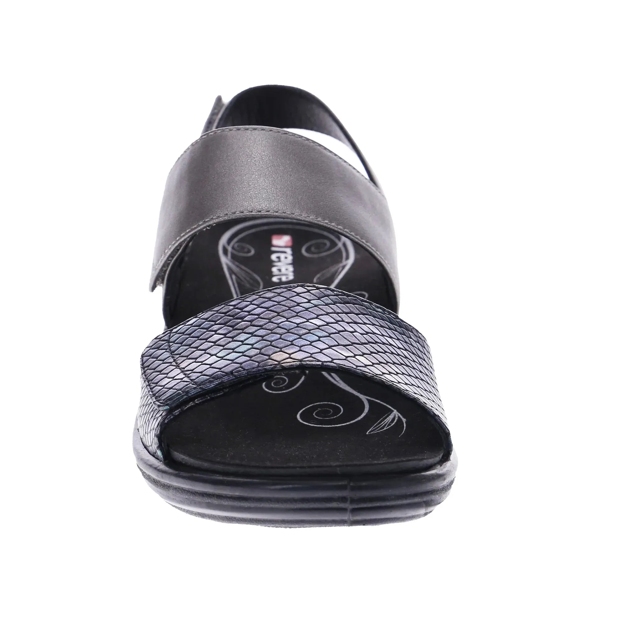 Revere Women's Como Sandal - Slate/Slate Interest 34COMOSLSW