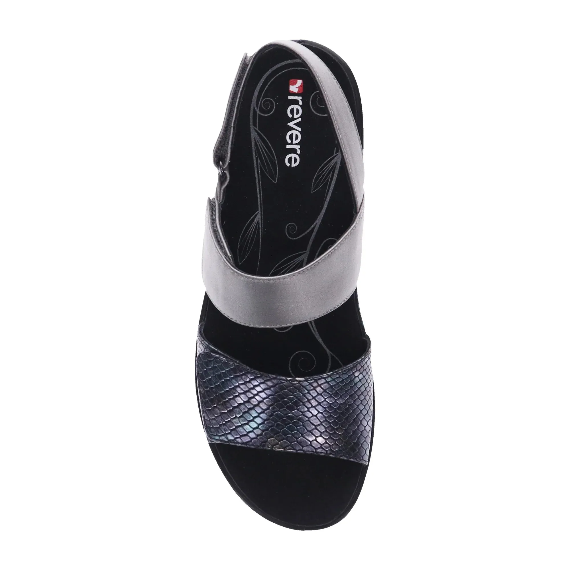 Revere Women's Como Sandal - Slate/Slate Interest 34COMOSLSW