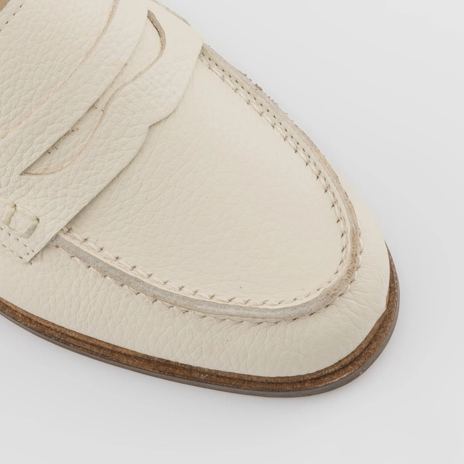 ROUEN-TR Kadın Ekru Loafer
