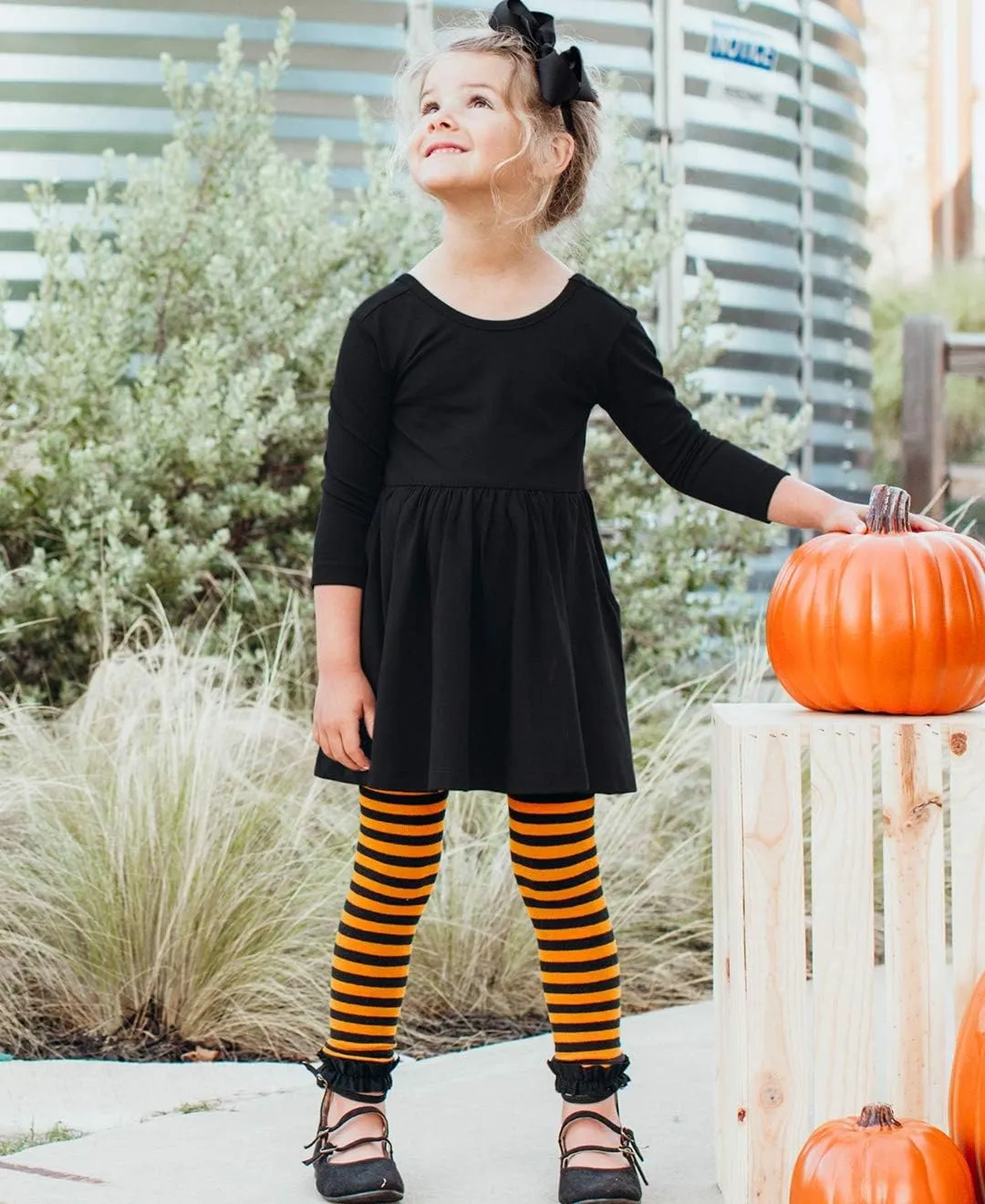 RuffleButts Baby/Toddler Girls Footless Ruffled Tights